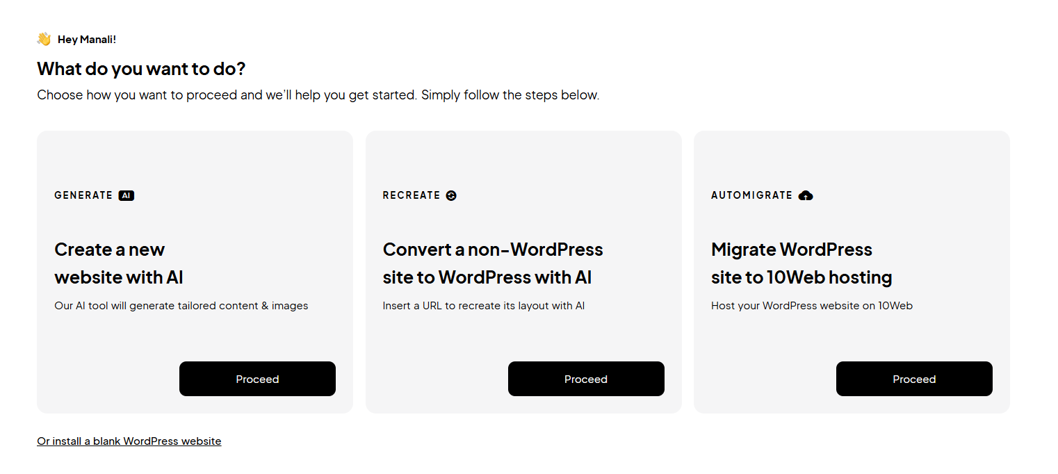 AI Website Builder